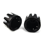 CNC Cut Front Axle Cap Nut Cover for Harley Electra Glide & Sportster (All)