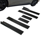 Gloss Black Side Skirt Rocker Panel for Toyota Corolla Camry (2001–2021)