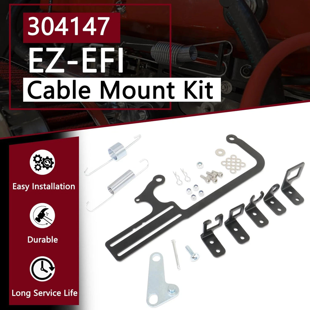 EZ-EFI Cable Mount Kit for Carburetor Throttle for Make Model