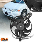 A/C condenser cooling fan assembly kit for Venture/Silhouette/Trans Sport (1997–1998)