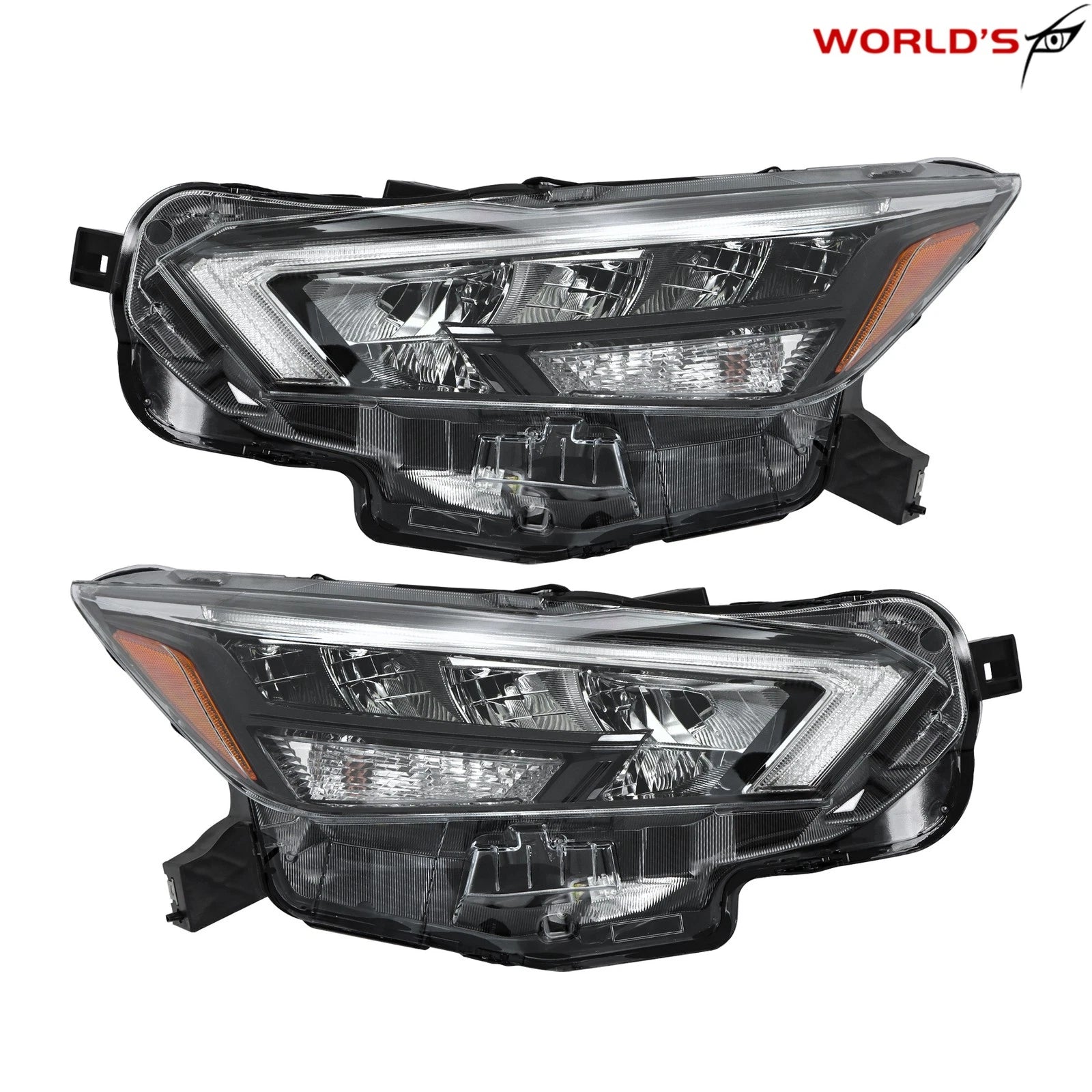 Full LED Headlight Assembly for Nissan Versa S SR SV (2020–2021)
