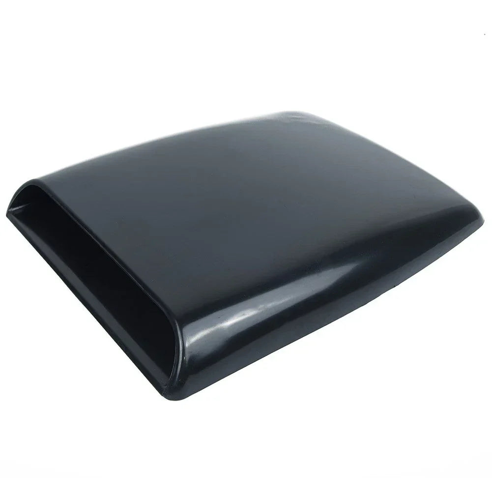 Glossy Black Air Flow Intake Vent Cover for Car Bonnet Hood Scoop (N/A)