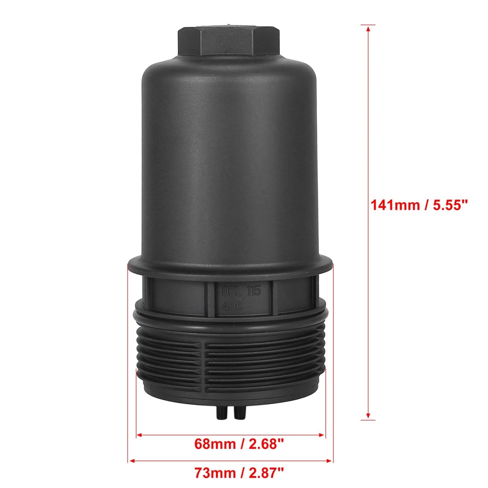 Oil Filter Cap Assembly for Audi A1 A3 Q3 Q5 (2015–2019) 06L115408