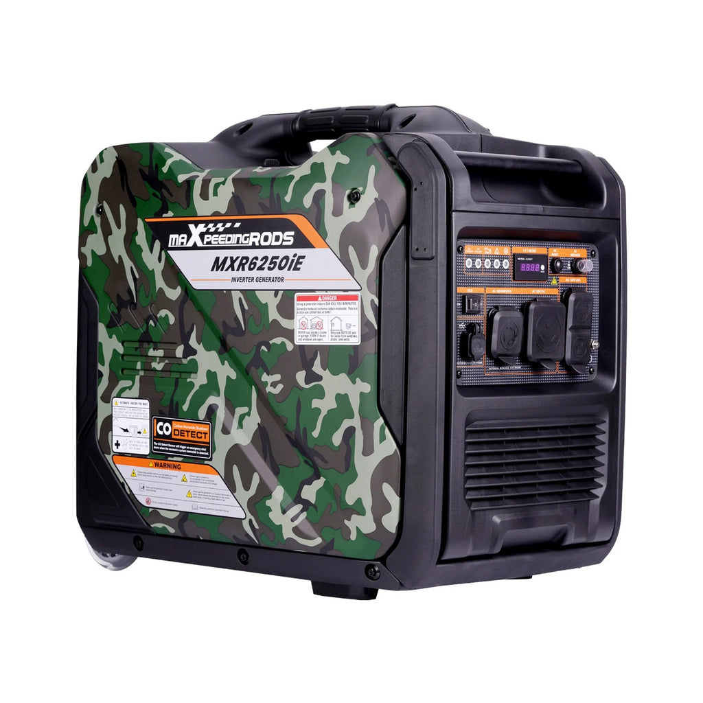 Portable Inverter Generator 5500W Max 5000W with CO Alert