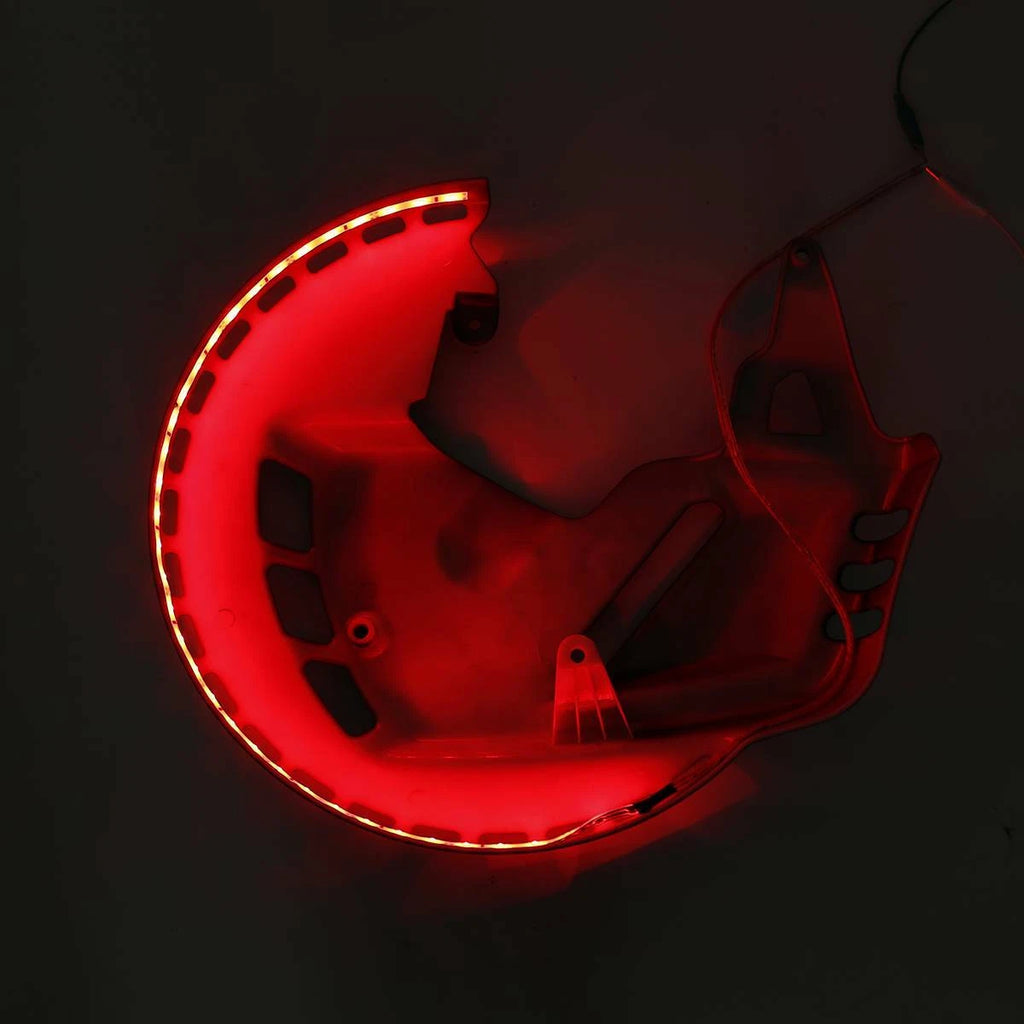 Brake Rotors Covers with Red LED Ring for Honda Goldwing 1800 (2001–2017)
