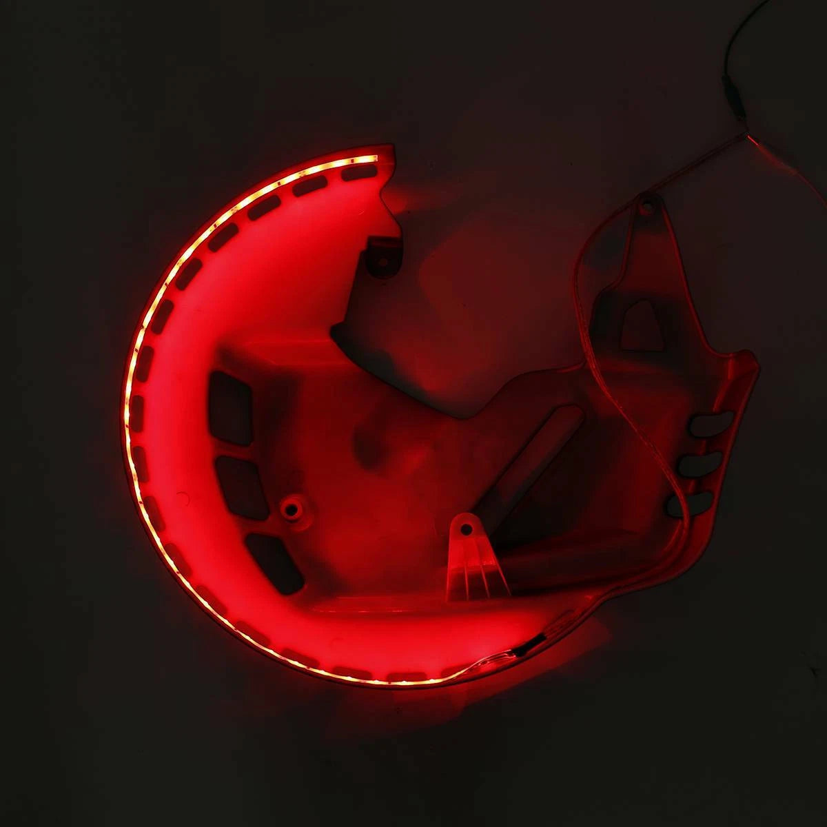 Brake Rotors Covers with Red LED Ring for Honda Goldwing 1800 (2001–2017)