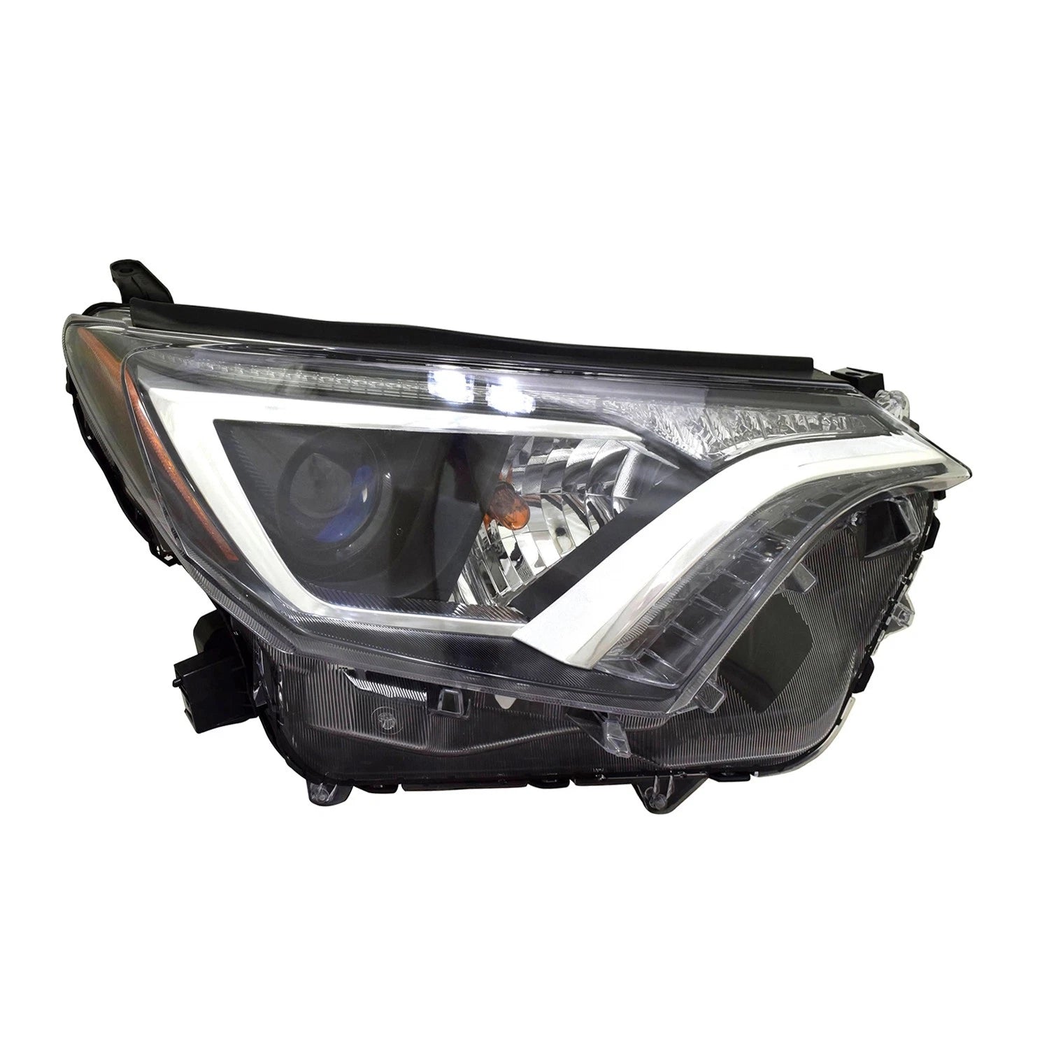 Replacement Passenger Side Halogen Headlight Assembly for Toyota RAV4 (2016–2018)