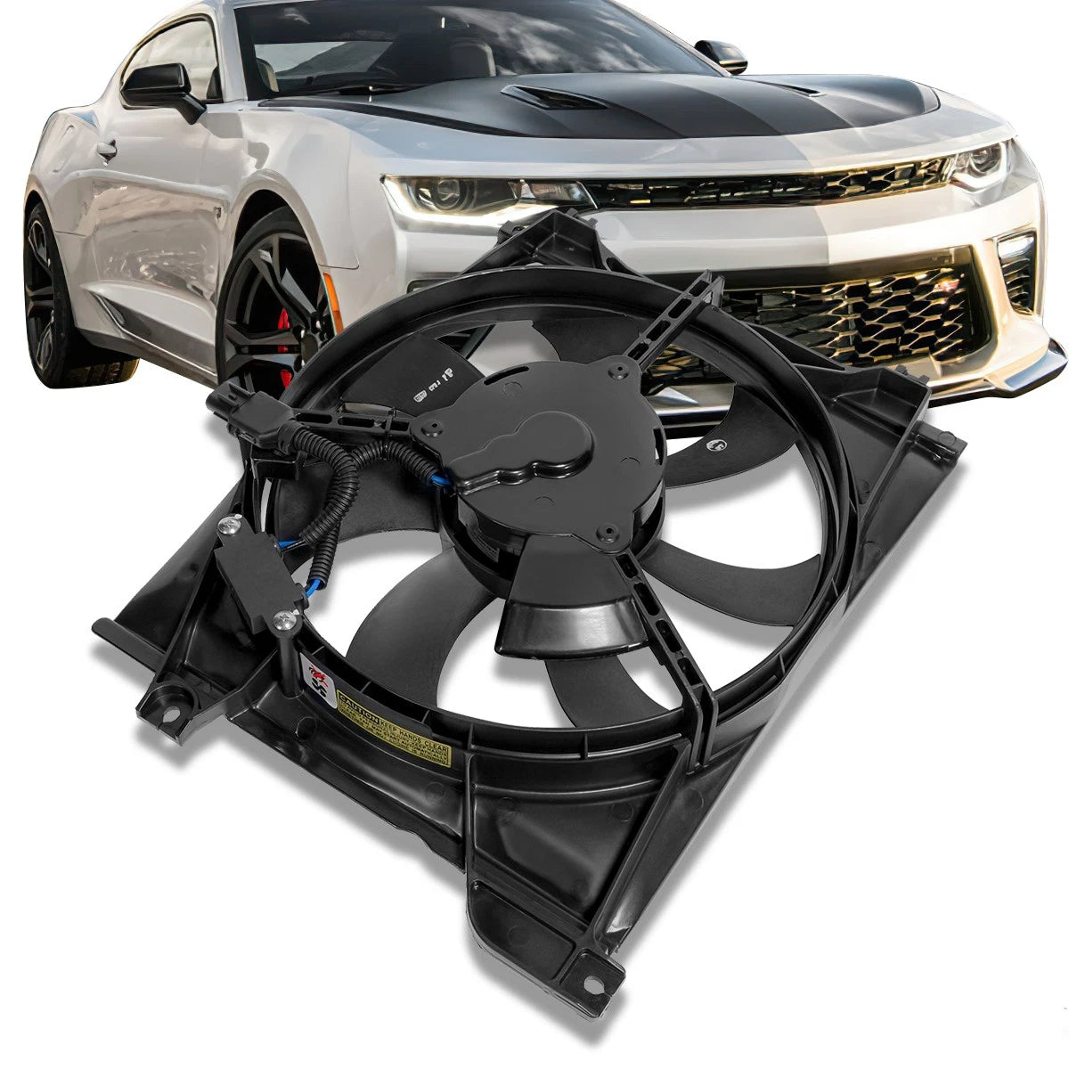 AC Condenser Cooling Fan Kit for Kia Rio/Rio5 (2006–2011) KI3120101
