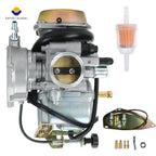 Carburetor & Choke Cable for Suzuki Quadsport Z250 LTZ250 Ozark 250 LTF250 (2002–2009)