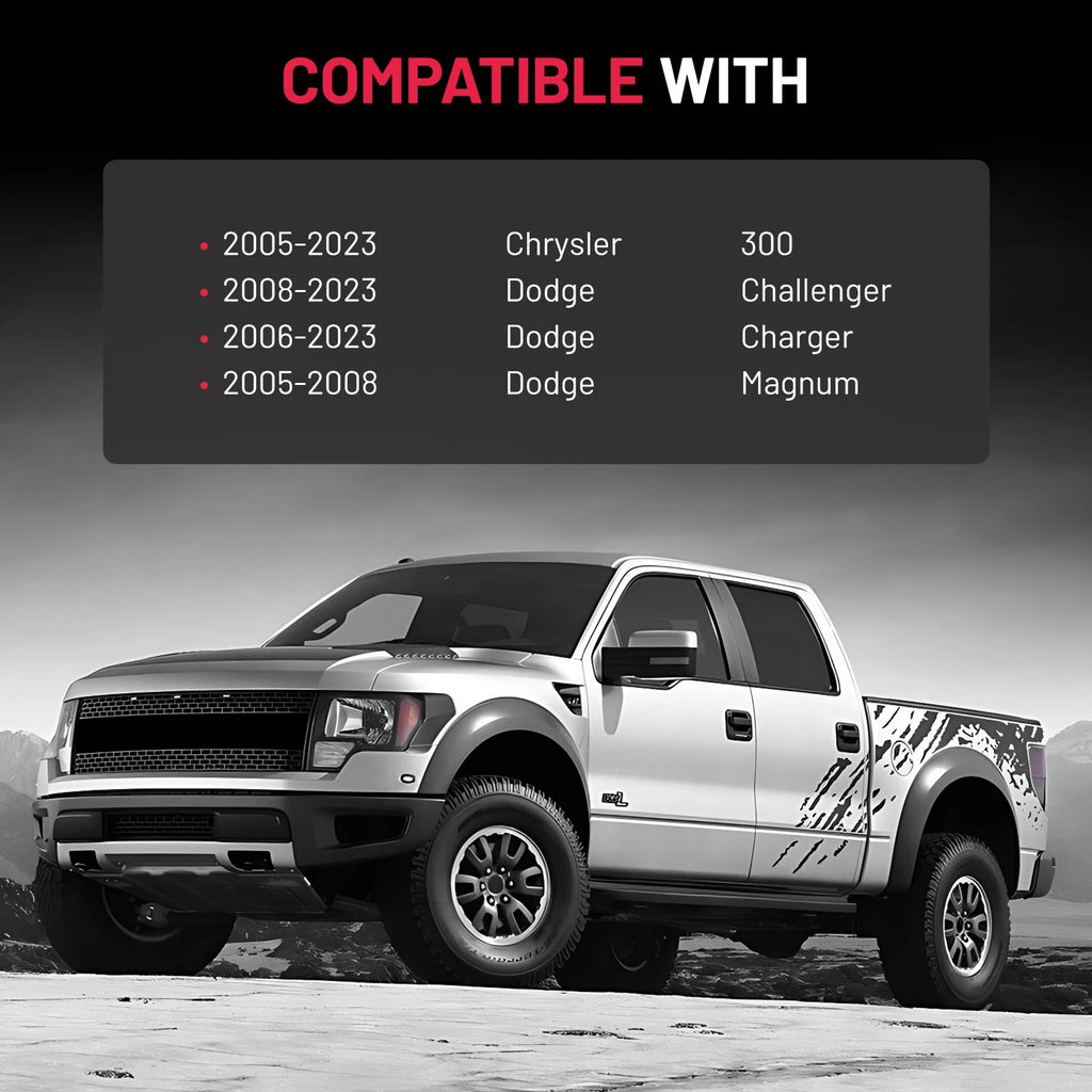 2" Hubcentric Wheel Spacers for Dodge Charger Magnum (2006–2014)