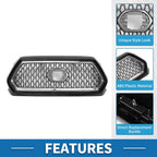 Front Hood Bumper Grille Grill for Toyota Tacoma (2019–2020) Inner Bracket Support