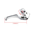 Clutch Lever with Mount Bracket for Harley Dyna Touring Softail Sportster (883–1200)