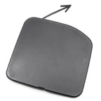 Front Bumper Tow Hook Cover Cap ABS Black for Nissan Versa (2015-2016)