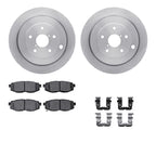 Set of 2 Brake Disc and Pad Kits for Subaru Tribeca B9