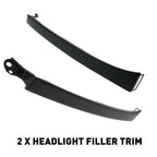 Front Bumper Headlight Grille Filler Cover Trim Panel for Toyota 4Runner (2003–2005)