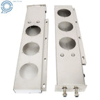30" Steel Mud Flap Hanger for Universal Applications (Light Cutouts, Spring Loaded)