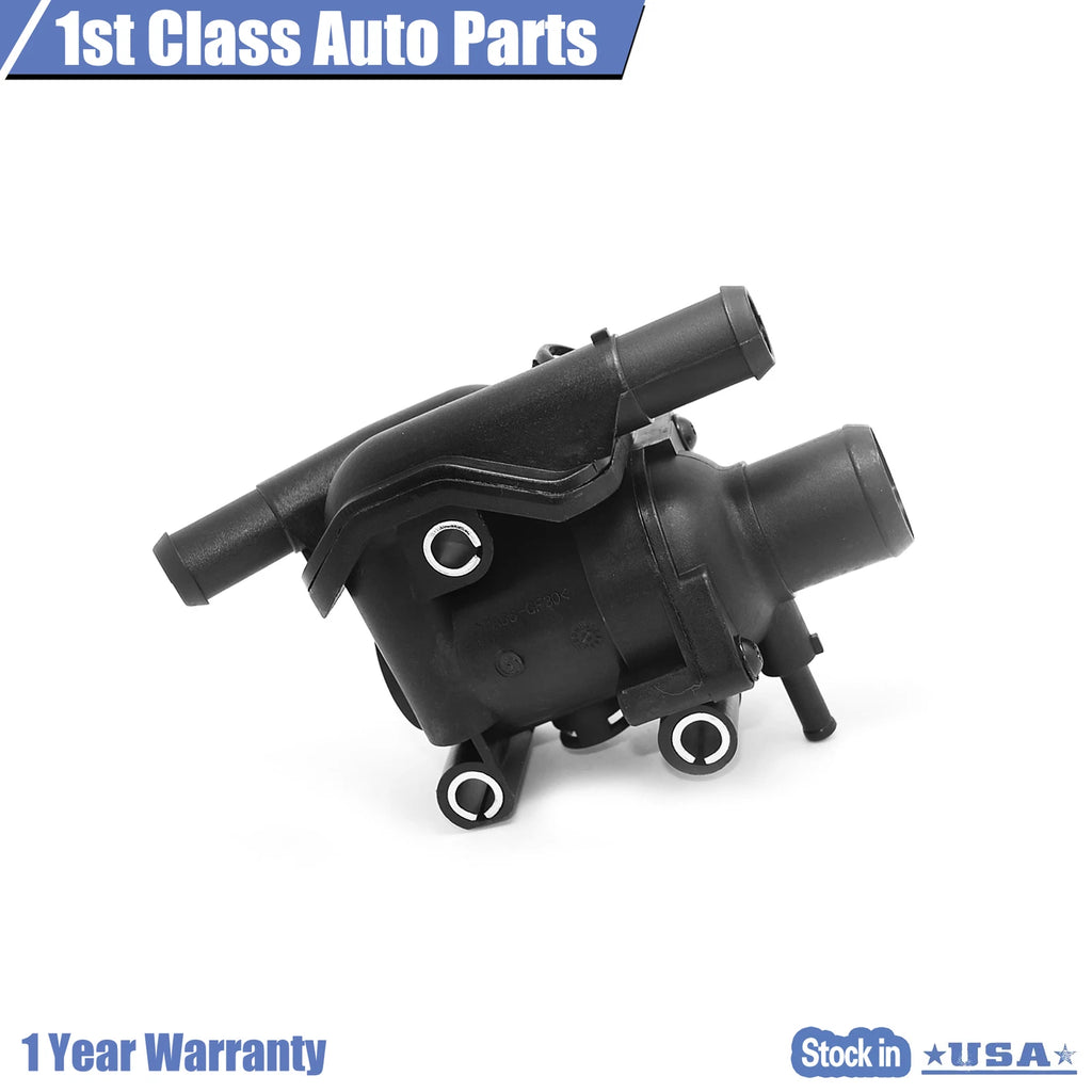 Engine Coolant Thermostat with Water Outlet Housing for Ford Focus (2000–2004)
