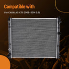 Aluminum Core Radiator for Cadillac CTS 3.6L (2008–2014) 15932855