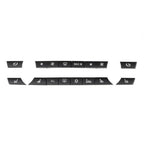 14Pcs A/C Switch Button Caps for BMW 5/6/7 Series (2010-2017)