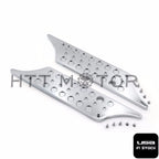 Chrome CNC Billet Hard Bag Latch Cover for Harley Touring (1993–2013)