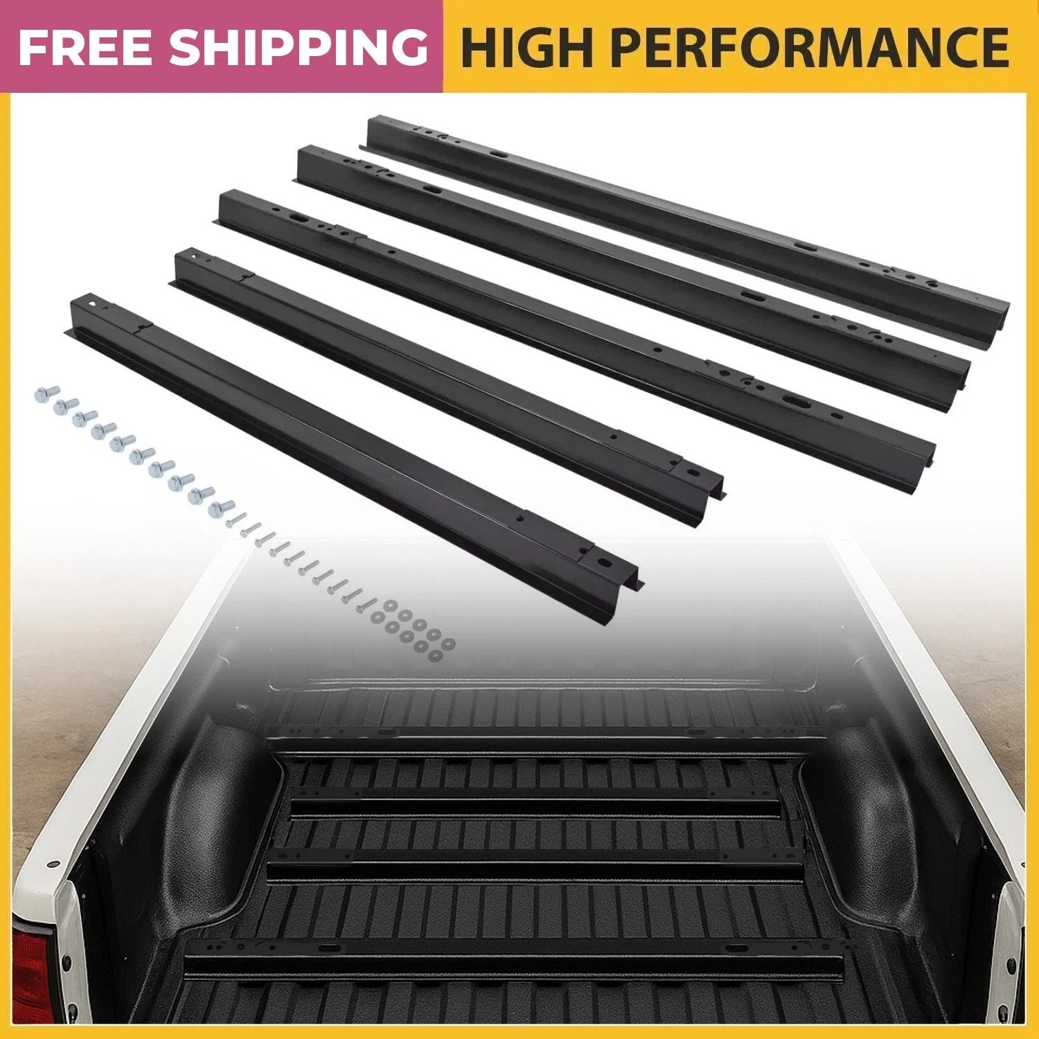 Truck Bed Floor Support Crossmember for Chevy GMC K3500 (1988–2000)