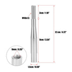 Shift Knob Extender for Honda Civic Fit (M10X1.5, Silver Tone)