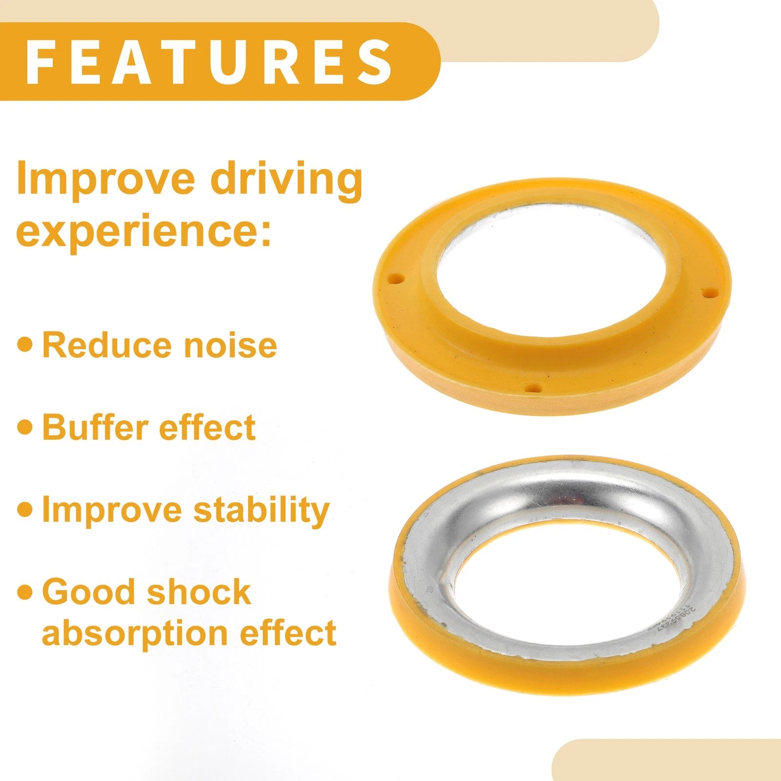 Front Upper Coil Spring Insulators No. 20859337 for Chevrolet Camaro (2010–2015)