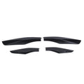 Set of 4 ABS Roof Rack End Covers for Lexus RX300 RX330 RX350 RX400h (2003–2008)