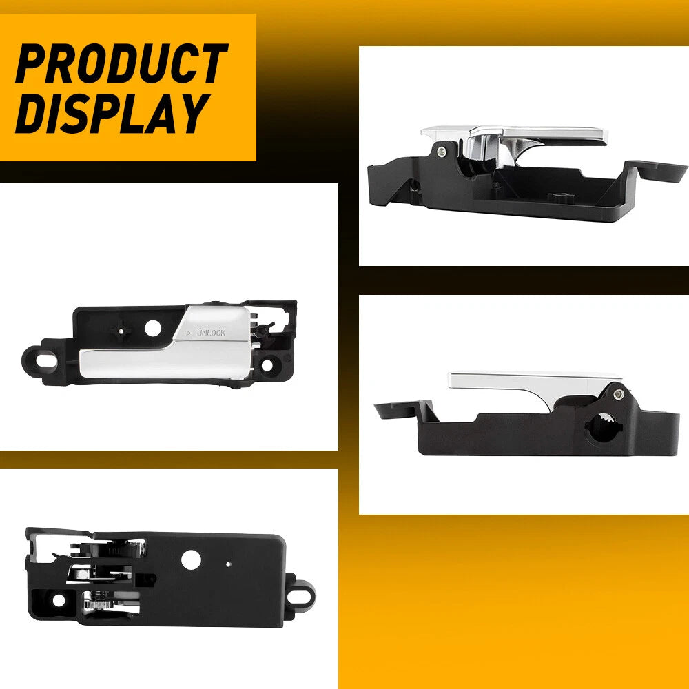 2X Interior Rear Door Handles for Ford Fusion (2006–2012)