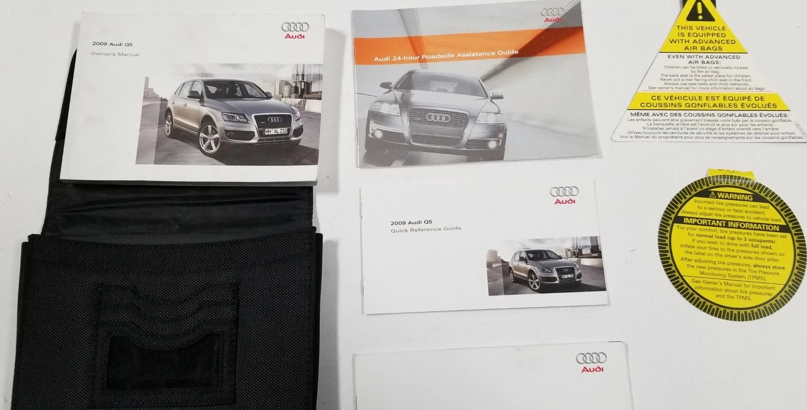 Owner's Manual Kit with Case for Audi Q5 (2009)