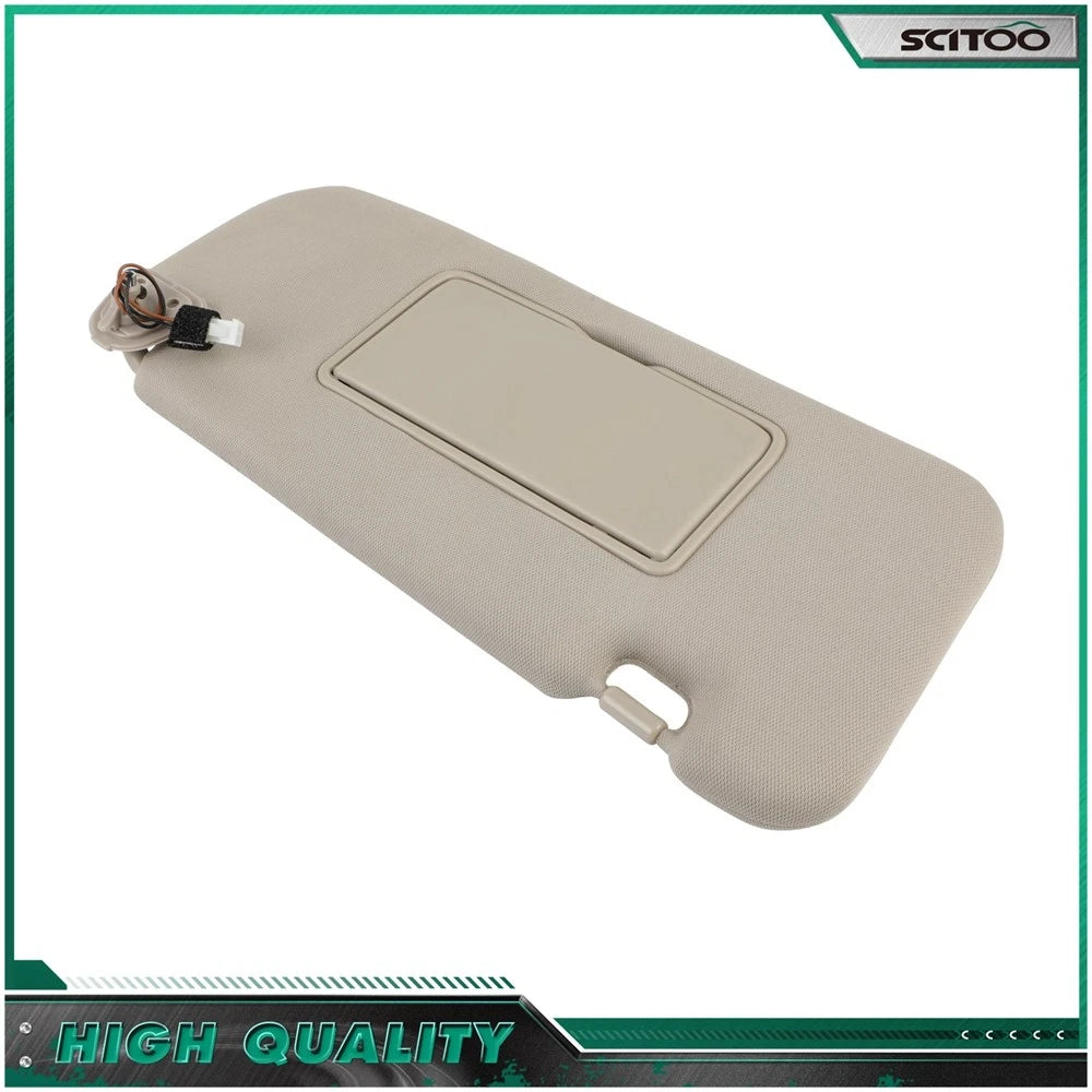 Right Passenger Sun Visor for Nissan Murano (2009–2014) Beige