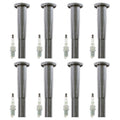 NGK 8 GPower Platinum Spark Plugs & Denso Coil Boot Kit for GS400 (1991–1998)