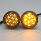 Smoke Front Run Brake Turn Signal Light Indicator for Harley Sportster 883 1200 (1992–2023)