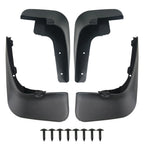 Set of 4 Mud Flaps for Nissan NV200 Vanette Evalia (2010–2019)