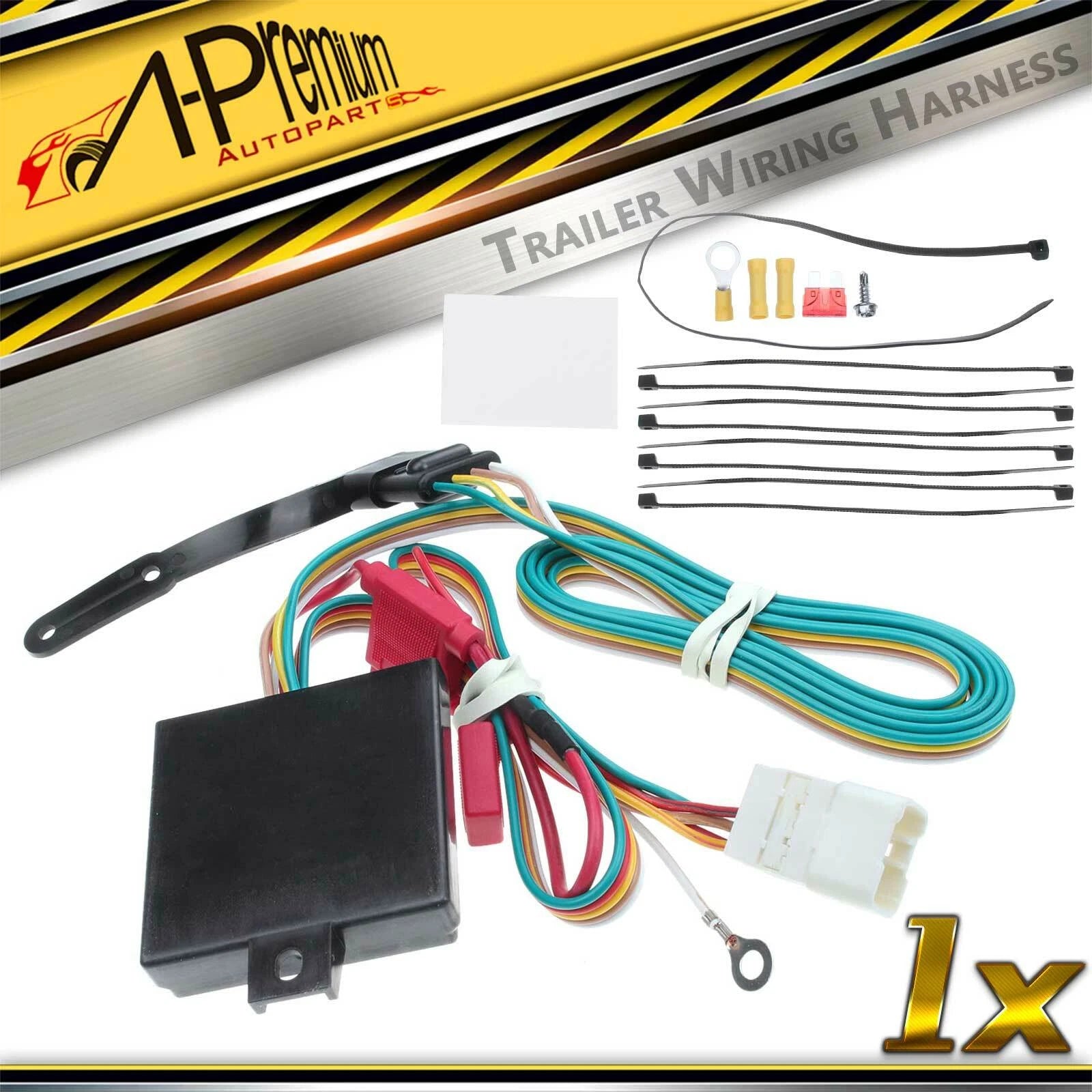 Trailer Wiring Harness for Subaru Forester Outback Ascent Crosstrek (2019–2023)