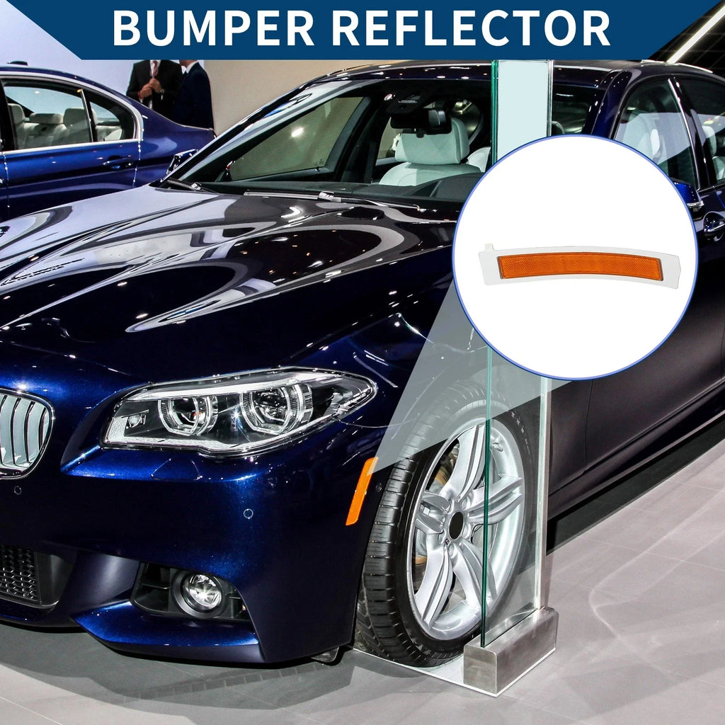 Bumper Reflector 1 Pcs Front Left for BMW 550i GT (2010-2015)