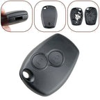 Wear-Resistant Black Key Shell Case for Renault Remotes