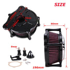 Air Cleaner Intake Filter Kit for Harley FLSTSE (2011–2012) FXSBSE (2013–2014)