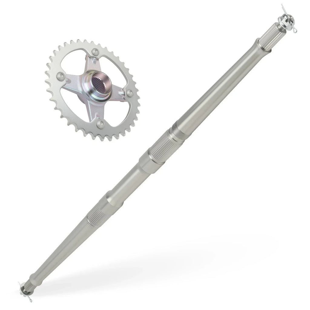 Rear Axle Shaft w/ Collar Sprocket Hub Kit for Yamaha YFZ450 (2004–2005)