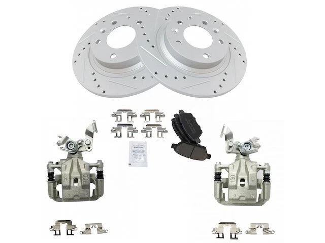 Rear Brake Pad Rotor Caliper Set for Mazda 6 (2006–2013) RY311WW