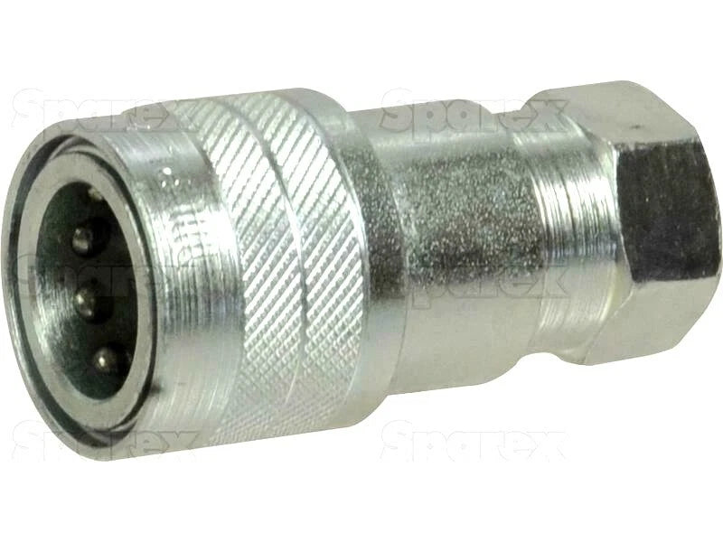 3/8" Female Hydraulic Quick Release Fitting for Tractors Loaders