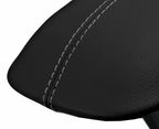 Console Lid Pull Over Cover Leather for Ford Mustang (2015–2020) Gray Stitch