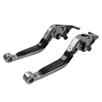 Titan Extendable Brake Clutch Levers for Kawasaki Z1000 ZX6R (2007-2018)