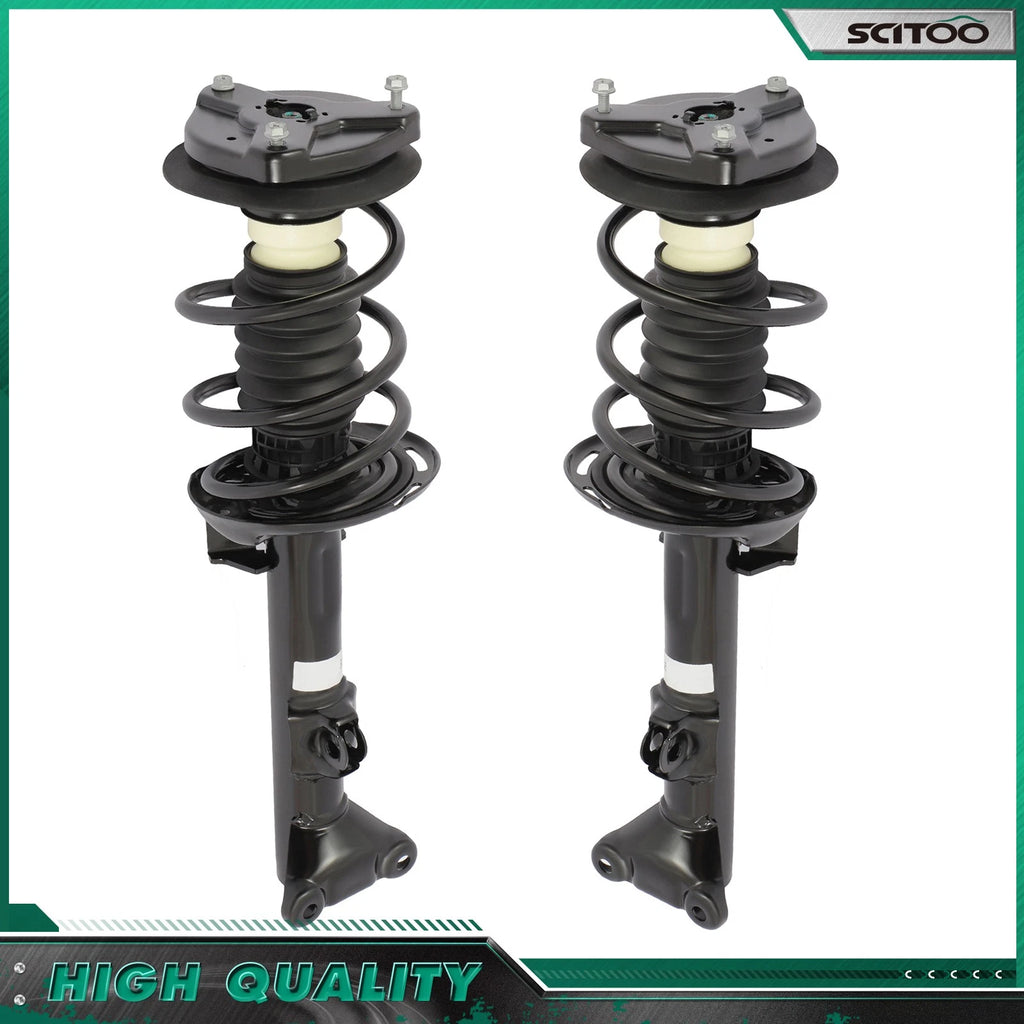 Front Complete Shocks Struts Spring Absorber for Mercedes-Benz C250 (2010–2014)