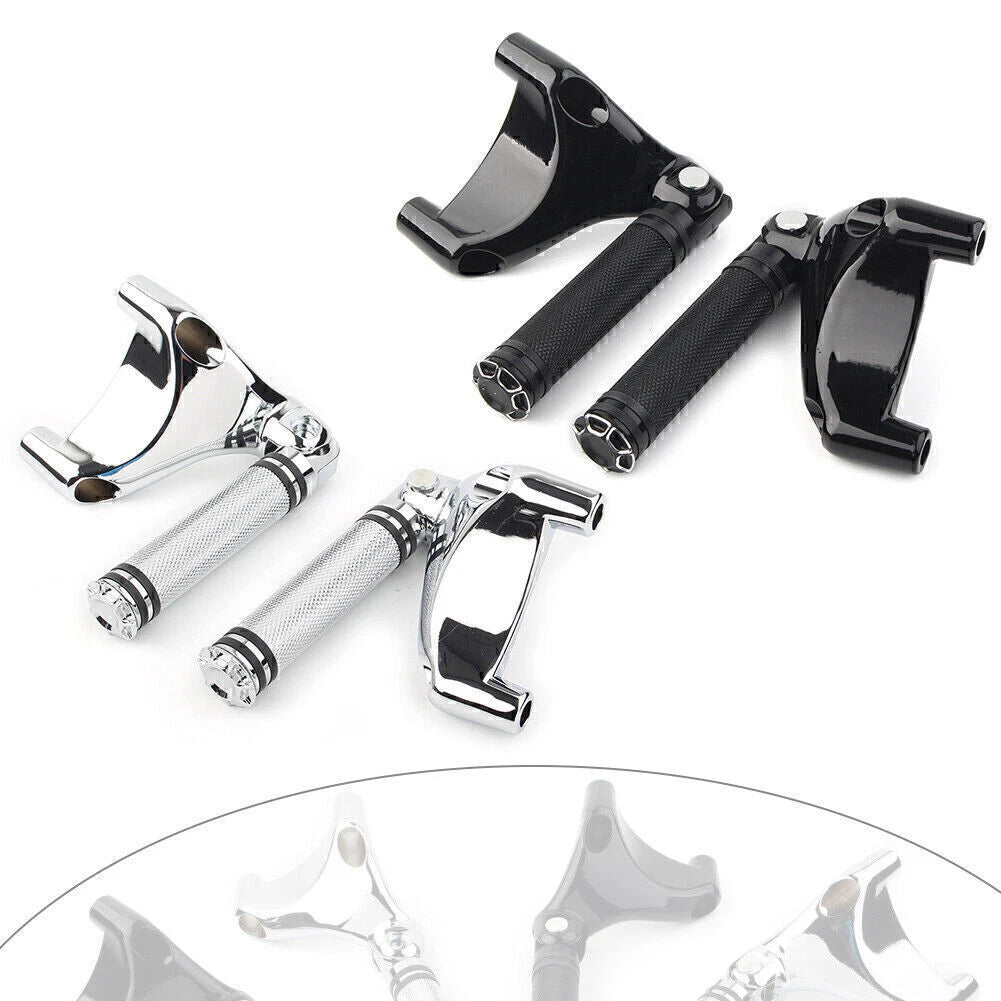 2X Passenger Footrest Foot Peg Mount for Harley Sportster XL883 XL1200 (2004–2013)
