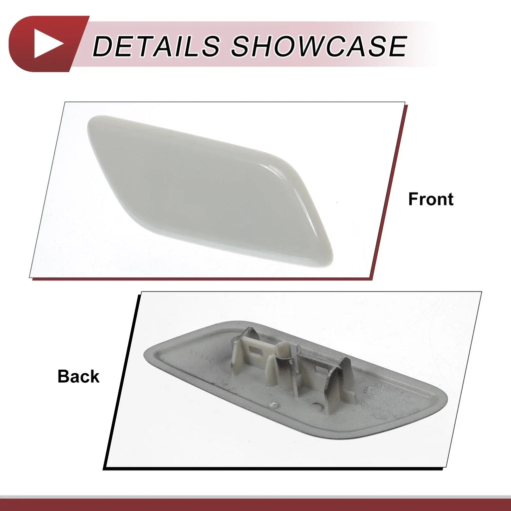 Front Right Washer Nozzle Cover for Lexus LX570 (2013-2015) Unpainted 1 x