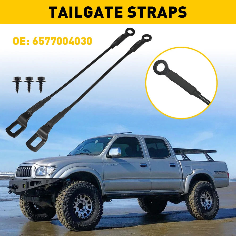 2X Rear Tailgate Cables for Toyota Tacoma (1995–2004)