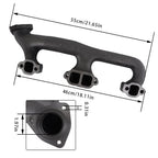 Exhaust Manifold with Gasket for Chevy Tahoe GMC C1500 K1500 Yukon (1995–2006)