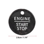 Engine Start Stop Button Cover Cap for Ford Focus Mondeo Taurus Edge (2012–2020)