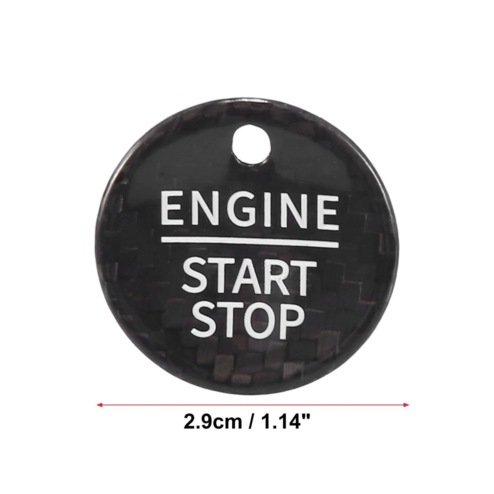 Engine Start Stop Button Cover Cap for Ford Focus Mondeo Taurus Edge (2012–2020)